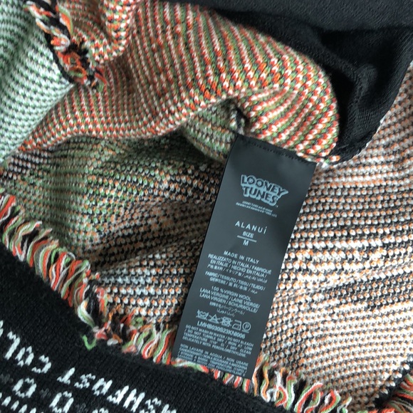 Alanui X Looney Tunes Bugs Bunny Bandana Cardigan - Picture 7 of 8